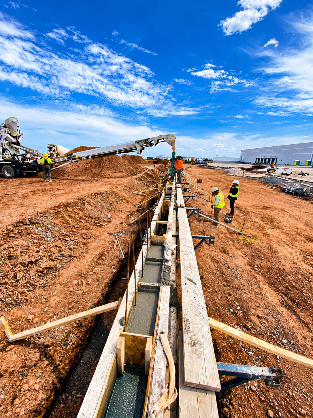 Provara Structural commercial concrete project